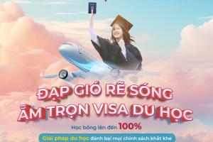 Triển lãm Du học Toàn cầu 2025 - "Đạp Gió Rẽ Sóng - Ẵm Trọn Visa Du Học"