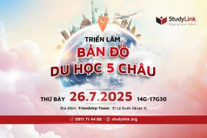 TRIỂN LÃM BẢN ĐỒ DU HỌC 5 CHÂU - NGÀN LỐI ĐI CHO TƯƠNG LAI